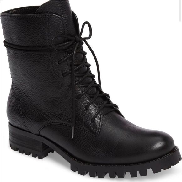 Splendid Long Laces Combat boots Size 8 D19 - Picture 1 of 10